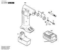 Bosch 0 603 945 542 PAG 12 V Air Pump 12 V / GB Spare Parts PAG12V